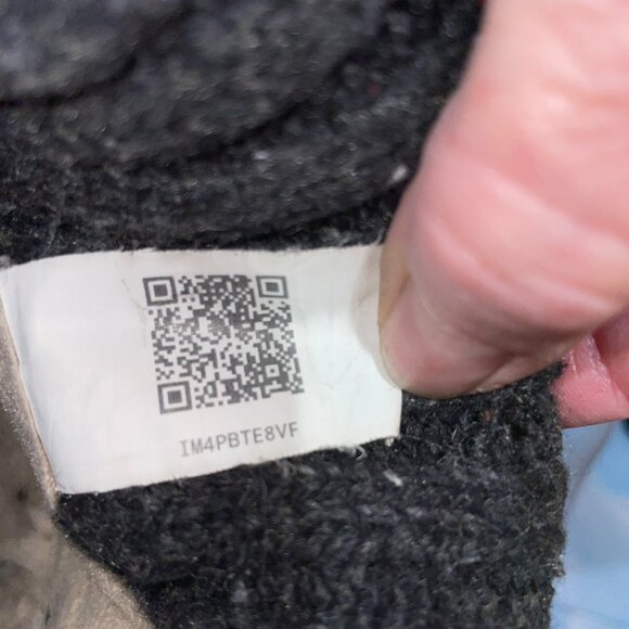 UGG Black Waterproof CAMBRIDGE Suede & Knit Boot S/N 1003175, Women Size 7 - Picture 15 of 16